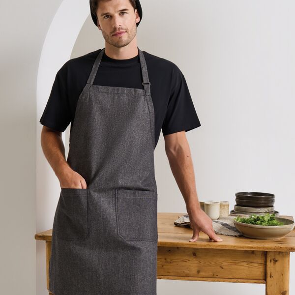 Premier Fairtrade Certified Organic Cotton Denim Bib Apron Thumbnail
