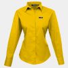 Women's Poplin Long Sleeve Blouse Thumbnail