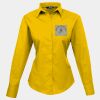 Women's Poplin Long Sleeve Blouse Thumbnail