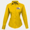 Women's Poplin Long Sleeve Blouse Thumbnail